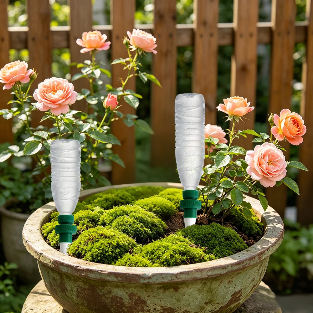 植物用自動給水ステーク、屋内・屋外の鉢植え植物に使える自動給 - Automatic Plant Waterer のレビューと価格