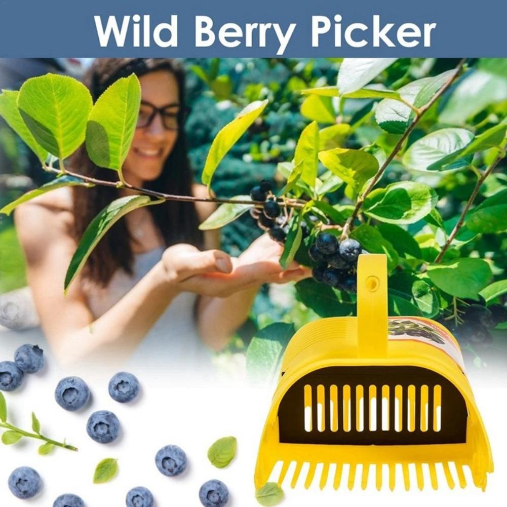 握りやすいブルーベリーピッカーツール、櫛歯付き、携帯用、軽量 - Gardening Tools Must Haves のレビューと価格
