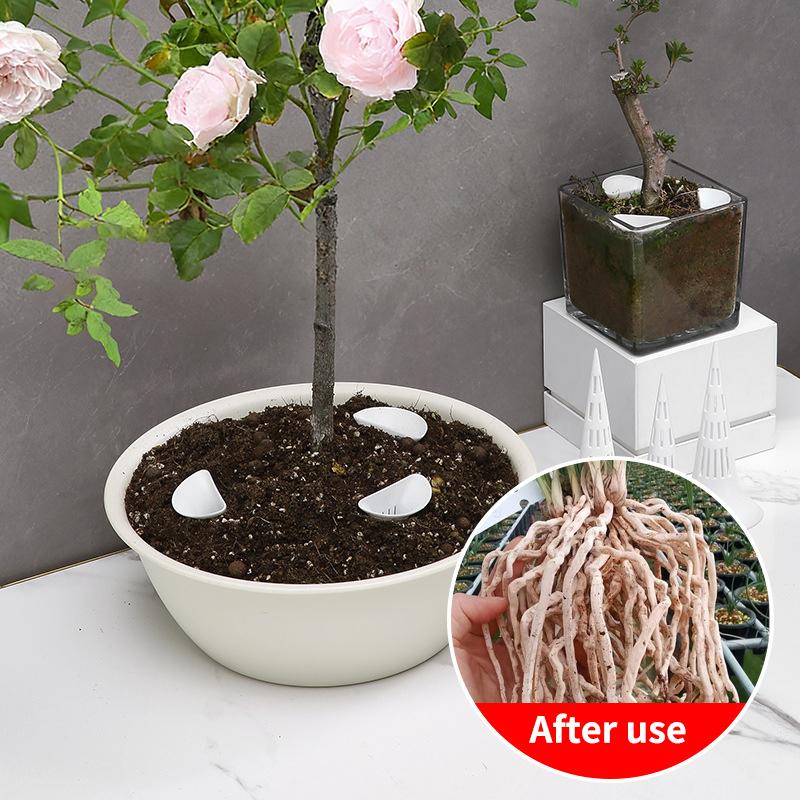 3 個の円錐形植物通気性散水装置グリッドガスケット庭盆栽底花 - Gardening Tools Essential のレビューと価格