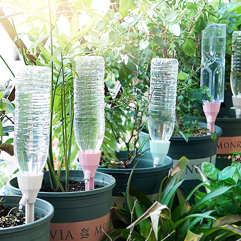 自動点滴灌漑システム 調整可能な水滴器 自動給水 観葉植物  - Automatic Plant Waterer のレビューと価格