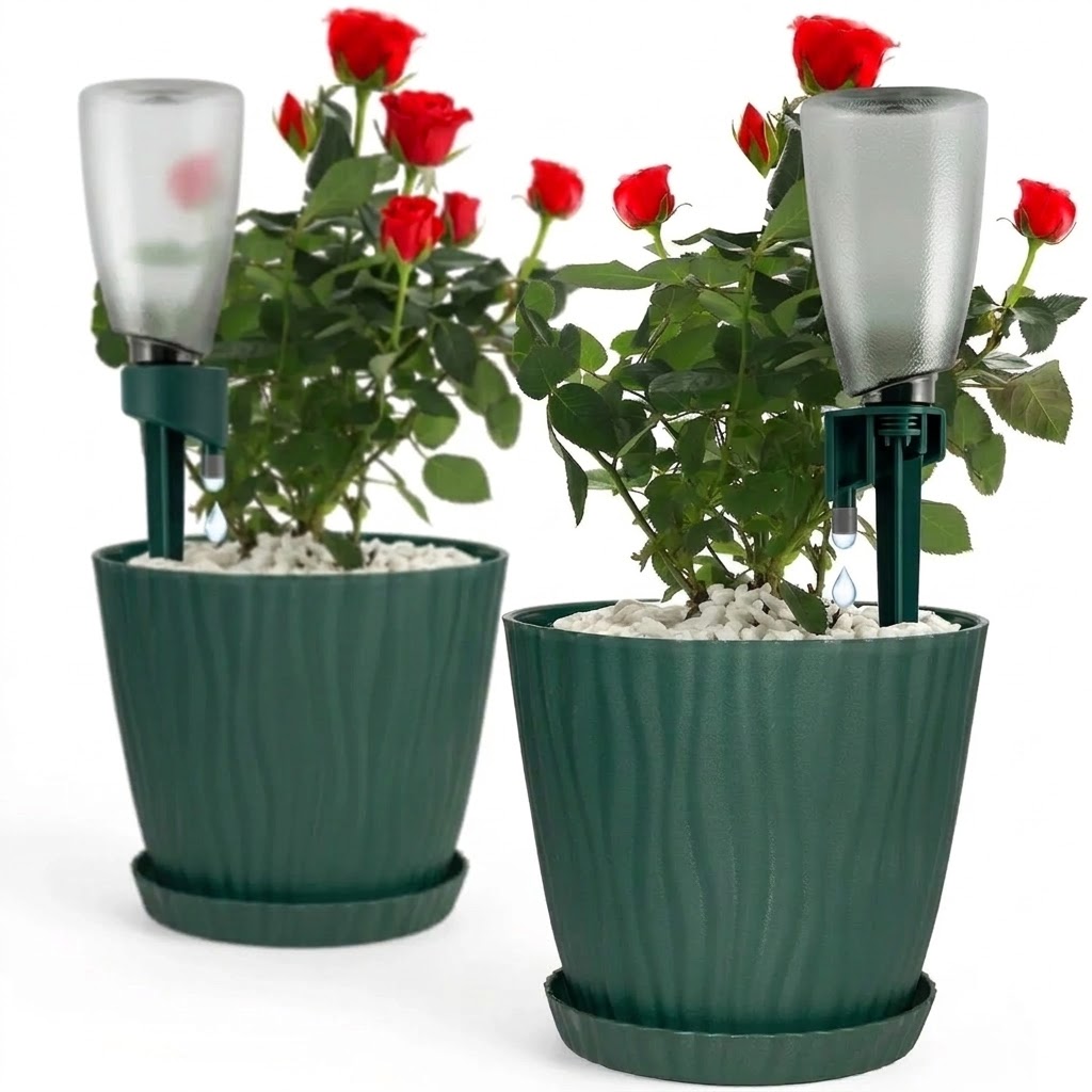 1個入り 自動給水ステーク 家庭用点滴灌漑 植物への自動給水 - Automatic Plant Waterer のレビューと価格
