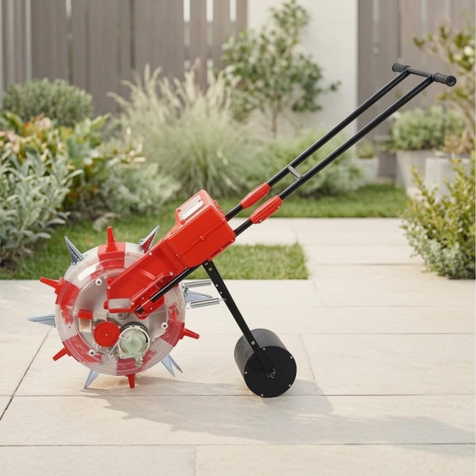 手動式種まき機、庭用コーン・トウモロコシ・野菜用手押し式シー - Gardening Tools Vegetables のレビューと価格