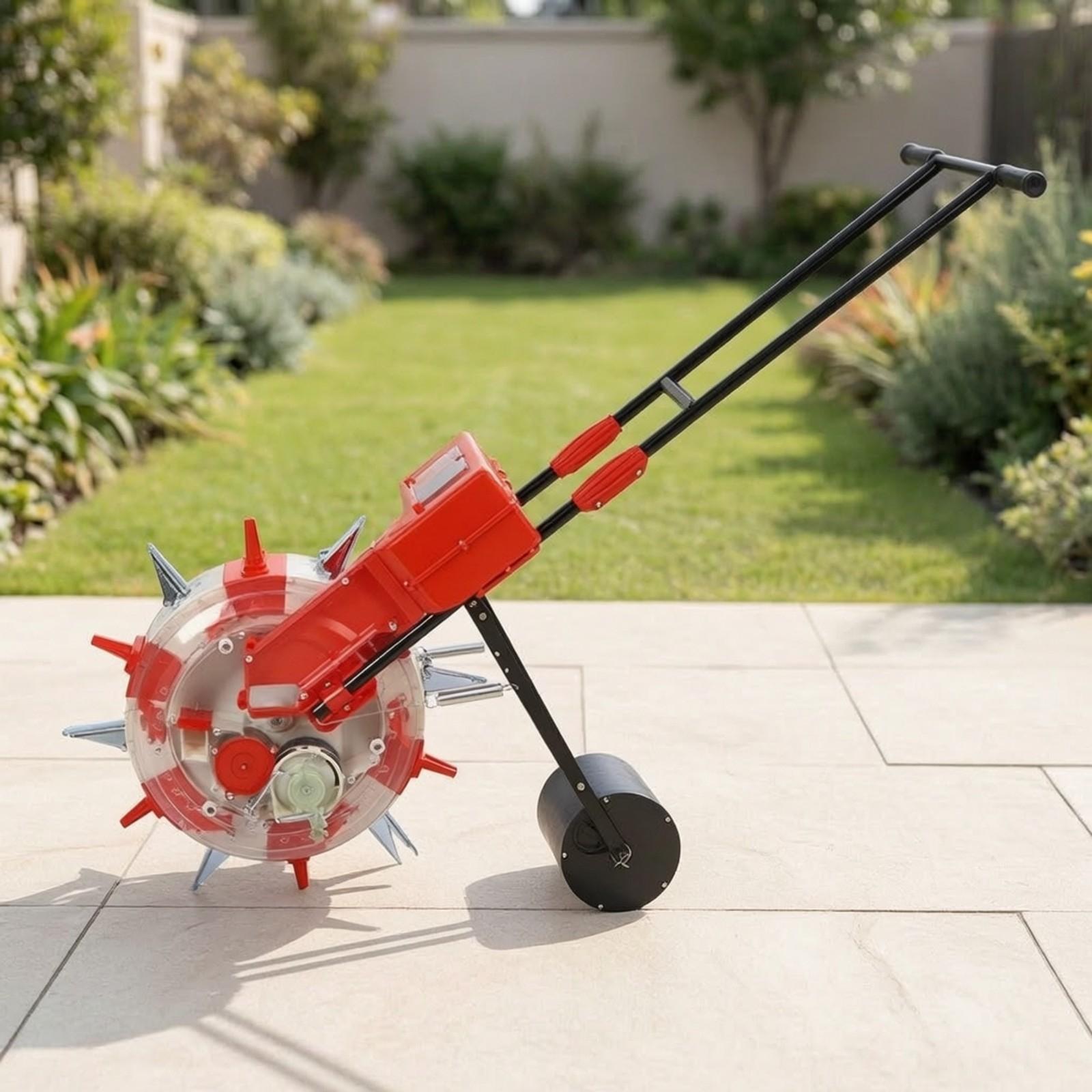手動式種まき機、庭用コーン・トウモロコシ・野菜用手押し式シー - Gardening Tools Vegetables のレビューと価格